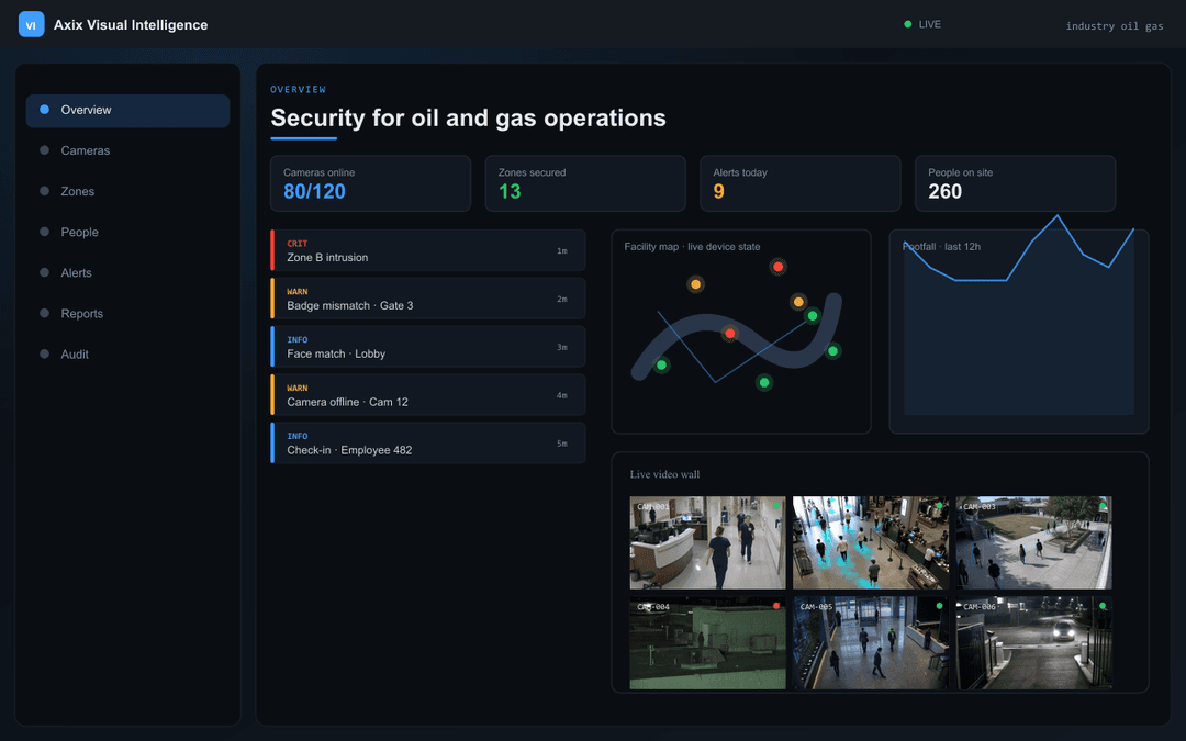 Oil & Gas — Axix Visual Intelligence